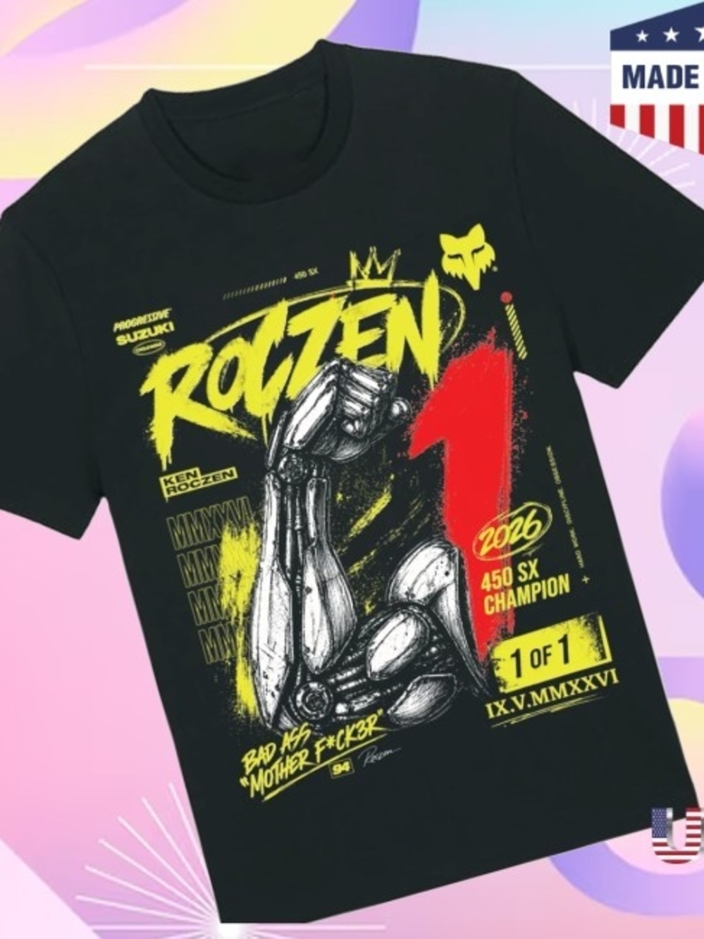 Ken Roczen championship shirt
